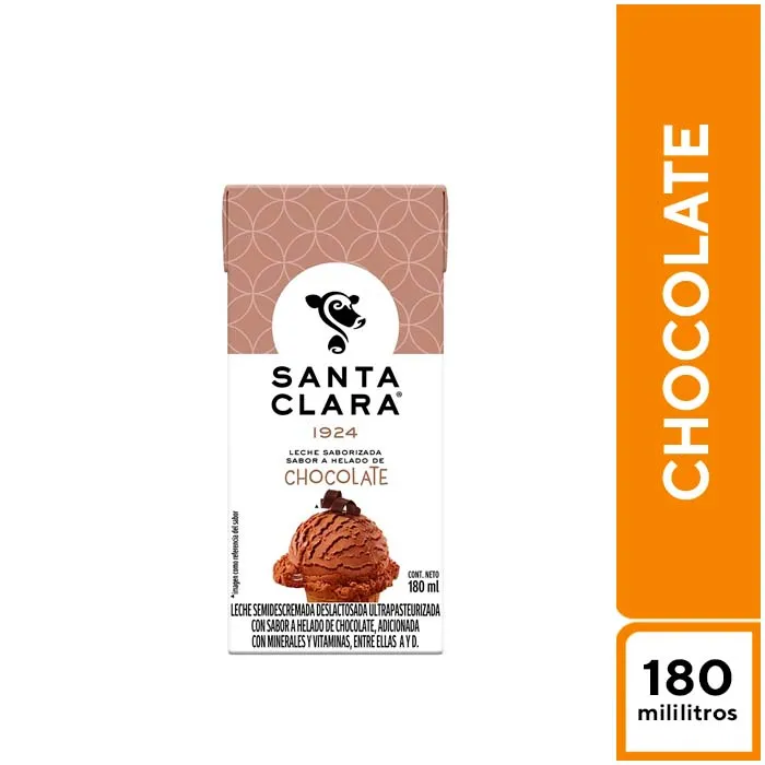 Leche Santa Clara Chocolate 180 ml